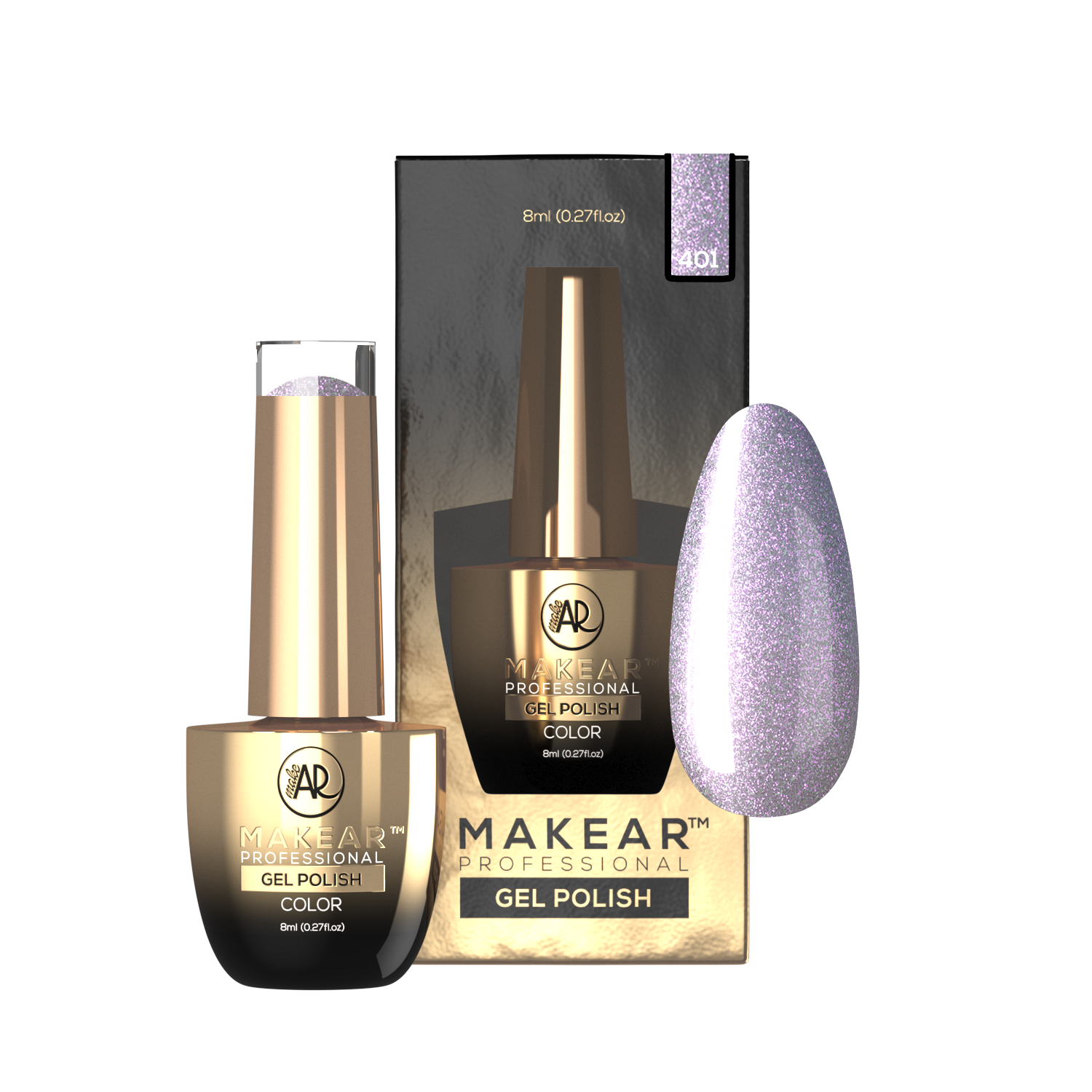 401 Lakier hybrydowy Makear 8 ml