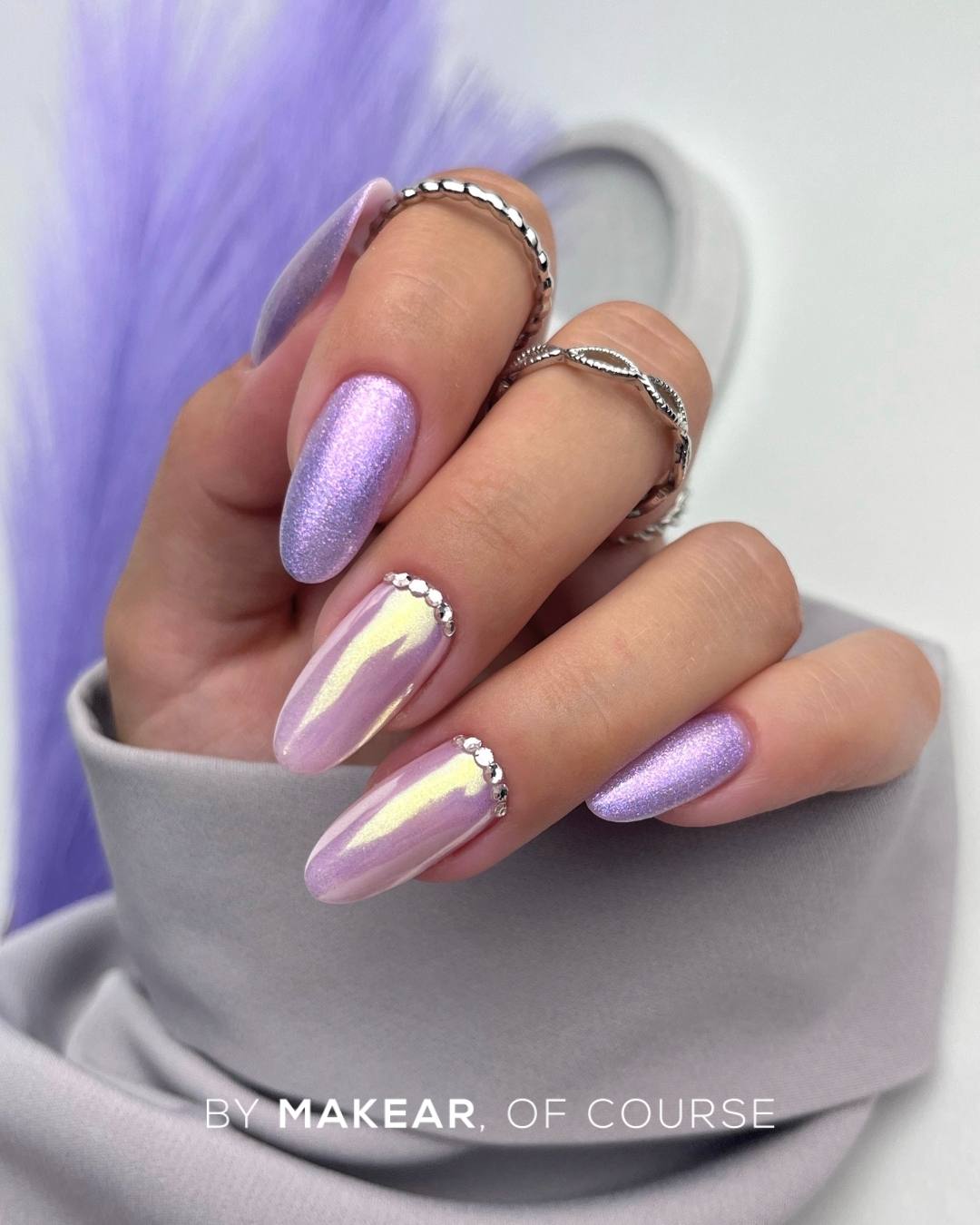 403 Hybride nagellak Makear 8 ml - Afbeelding 2