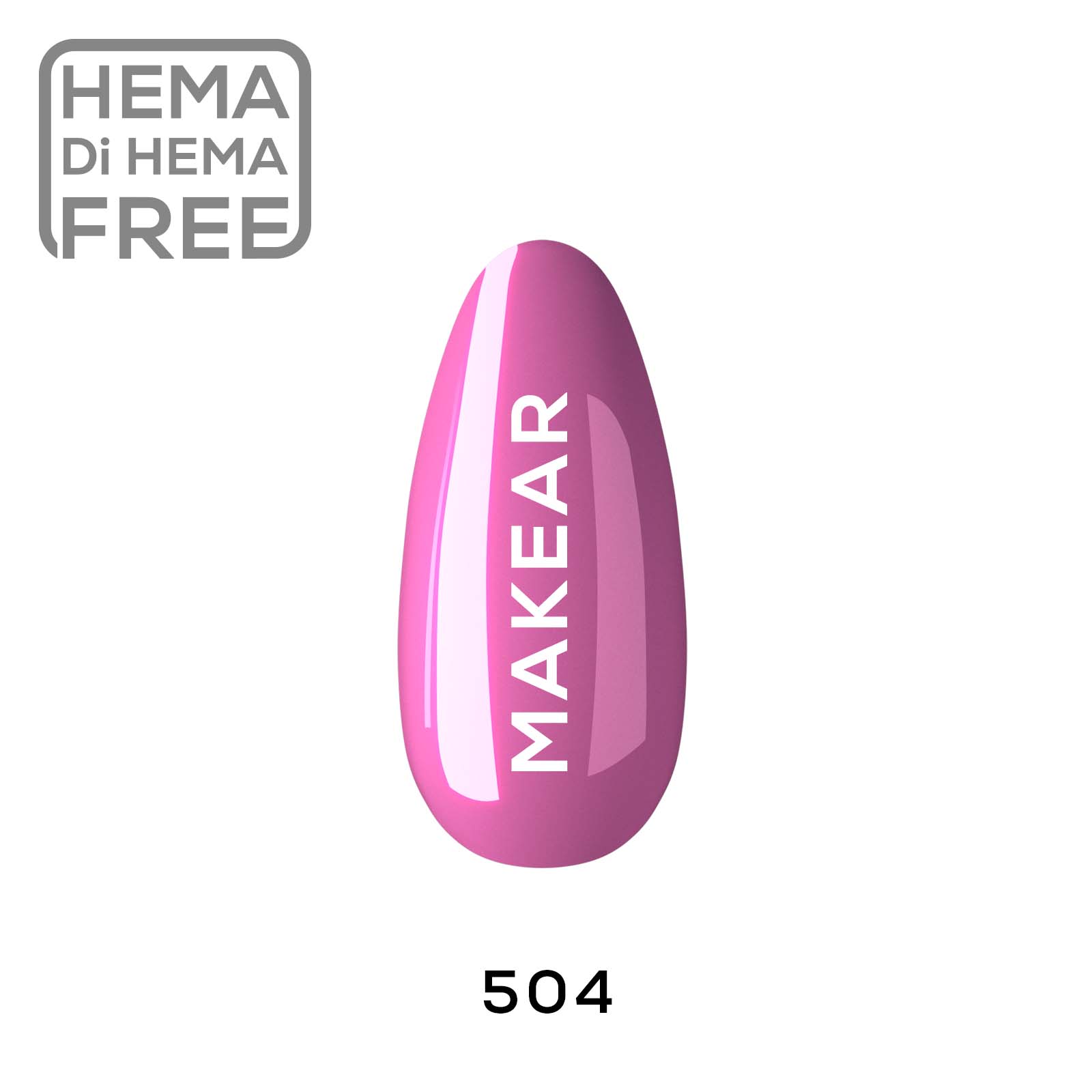 504 Lakier hybrydowy Makear 8 ml