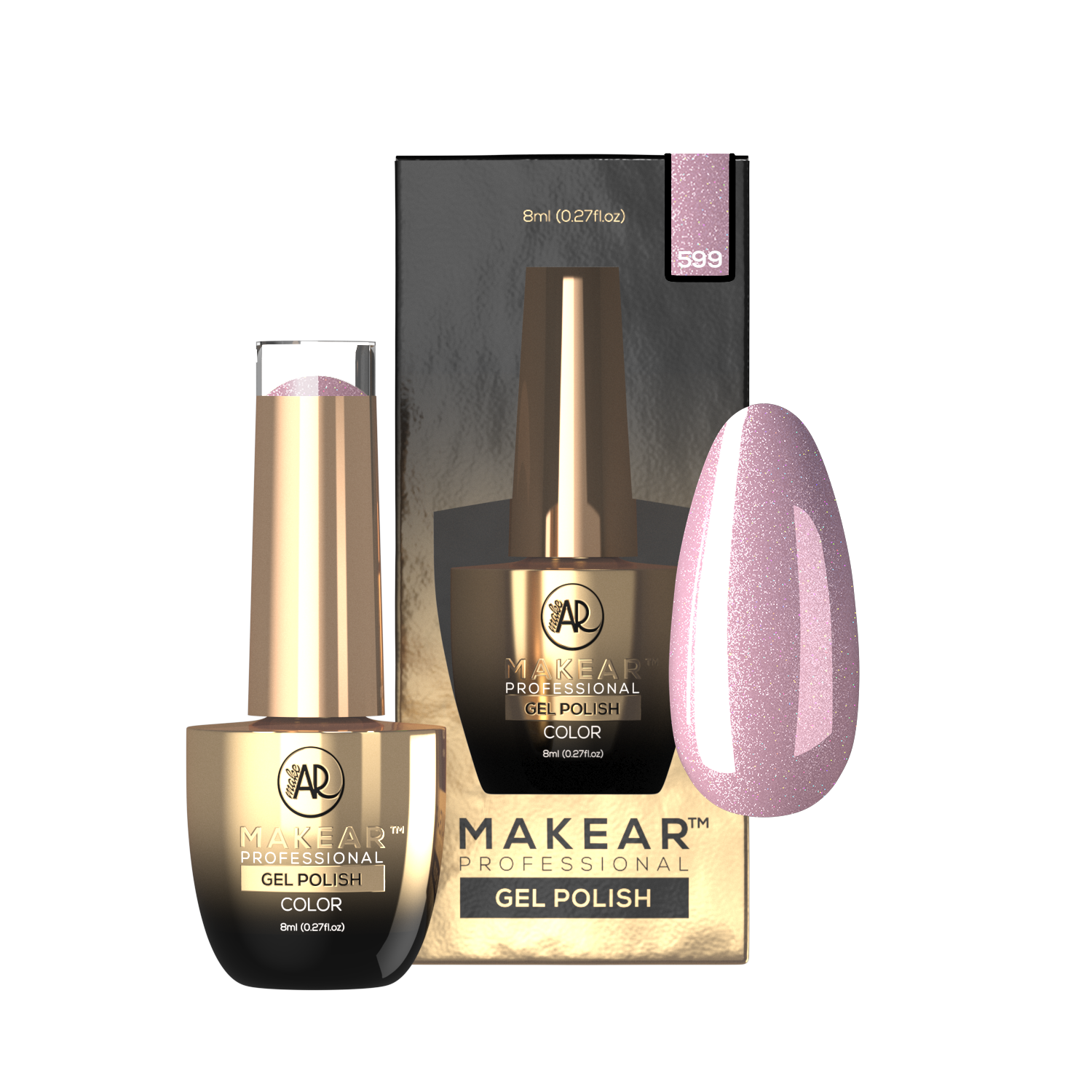 599 Lakier hybrydowy Makear 8 ml