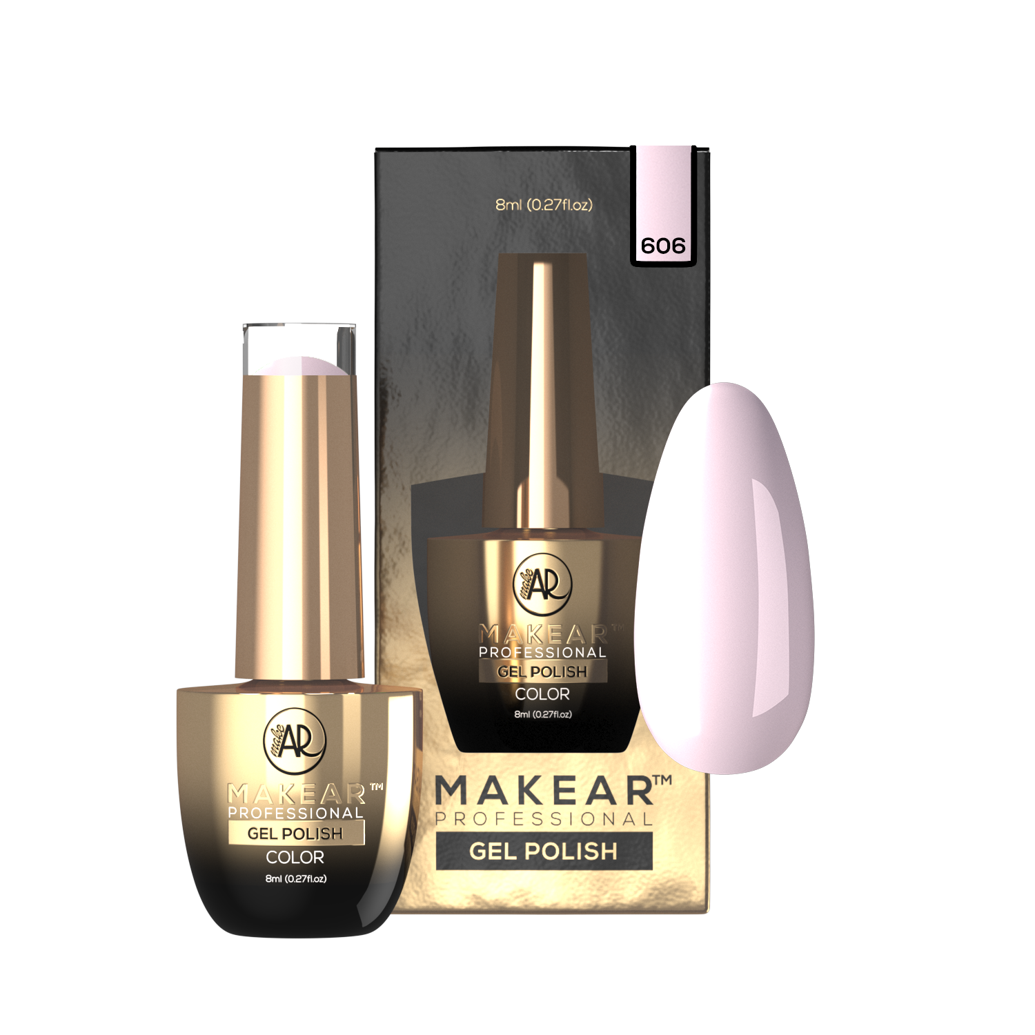 606 Lakier hybrydowy Makear 8 ml | SDE