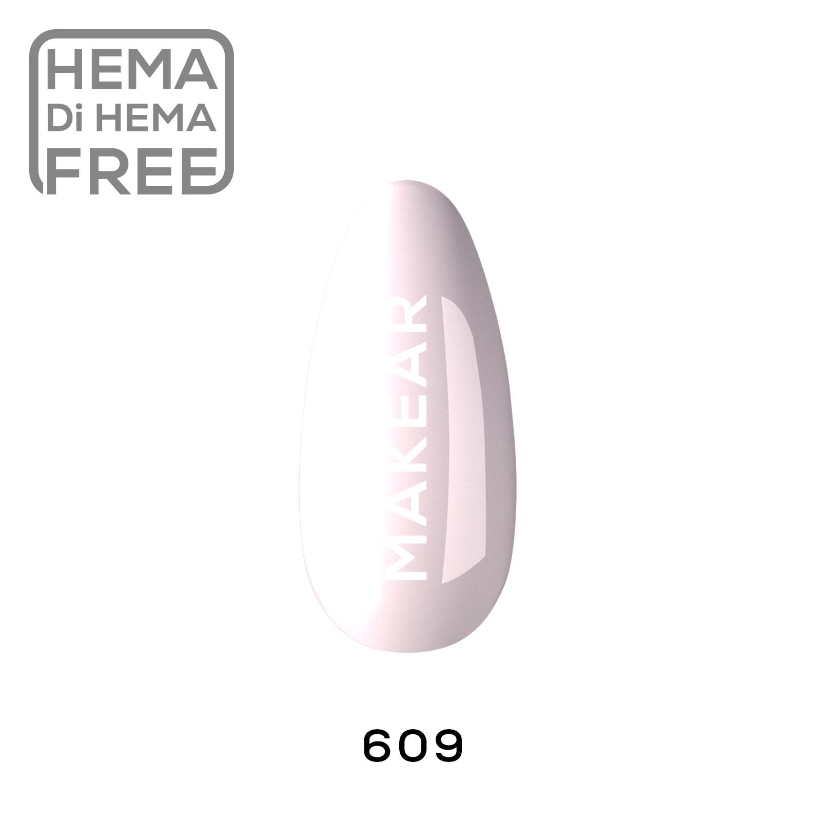 609 Lakier hybrydowy Makear 8 ml