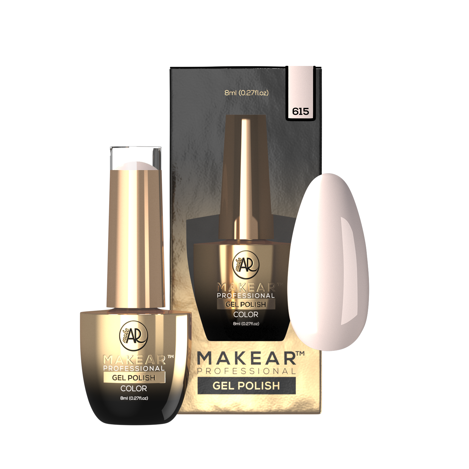 615 Lakier hybrydowy Makear 8 ml