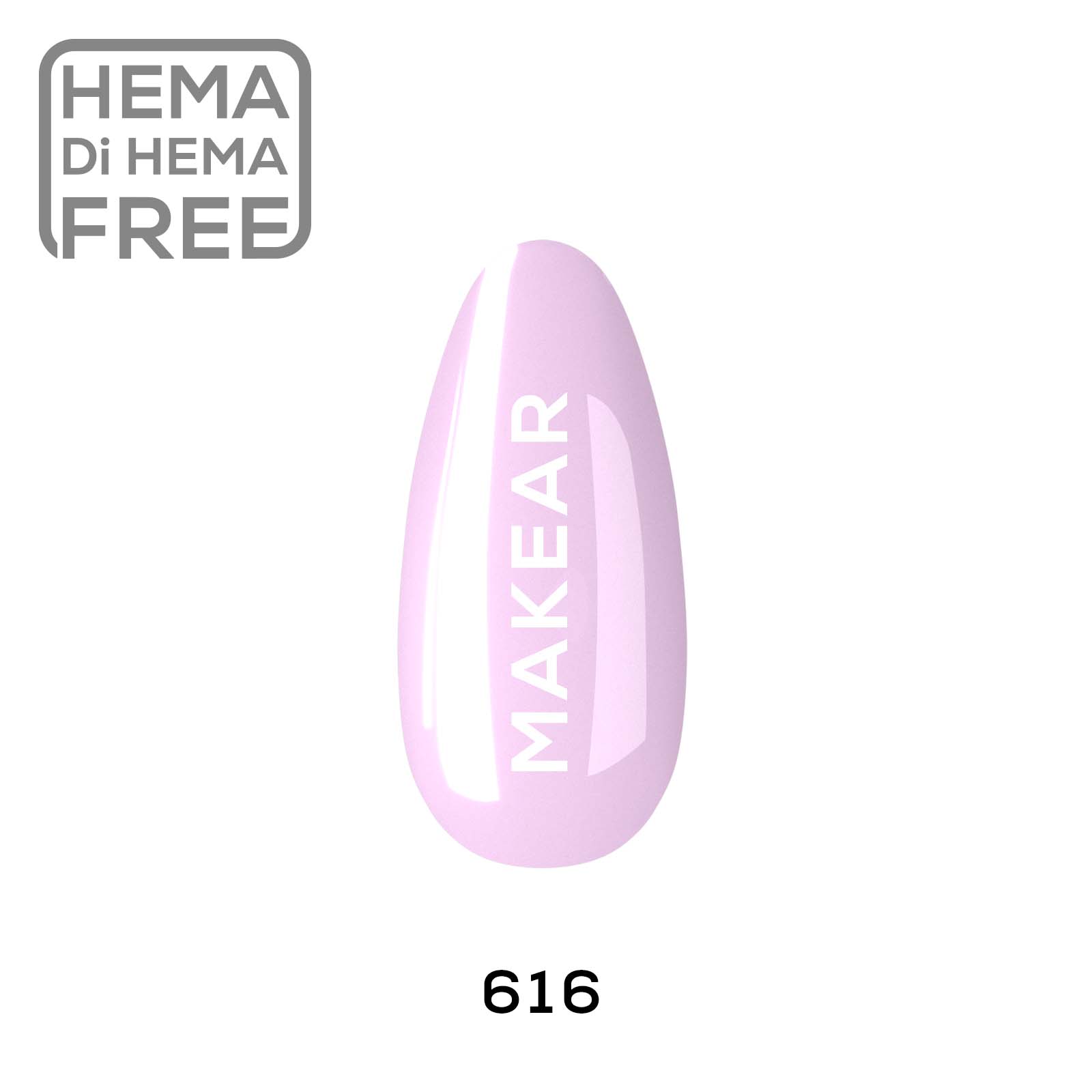 616 Lakier hybrydowy Makear 8 ml