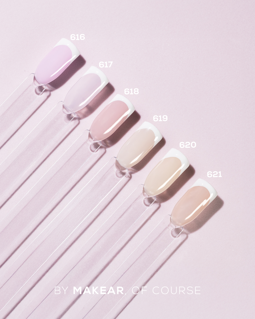 616 Hybride nagellak Makear 8 ml - Afbeelding 4