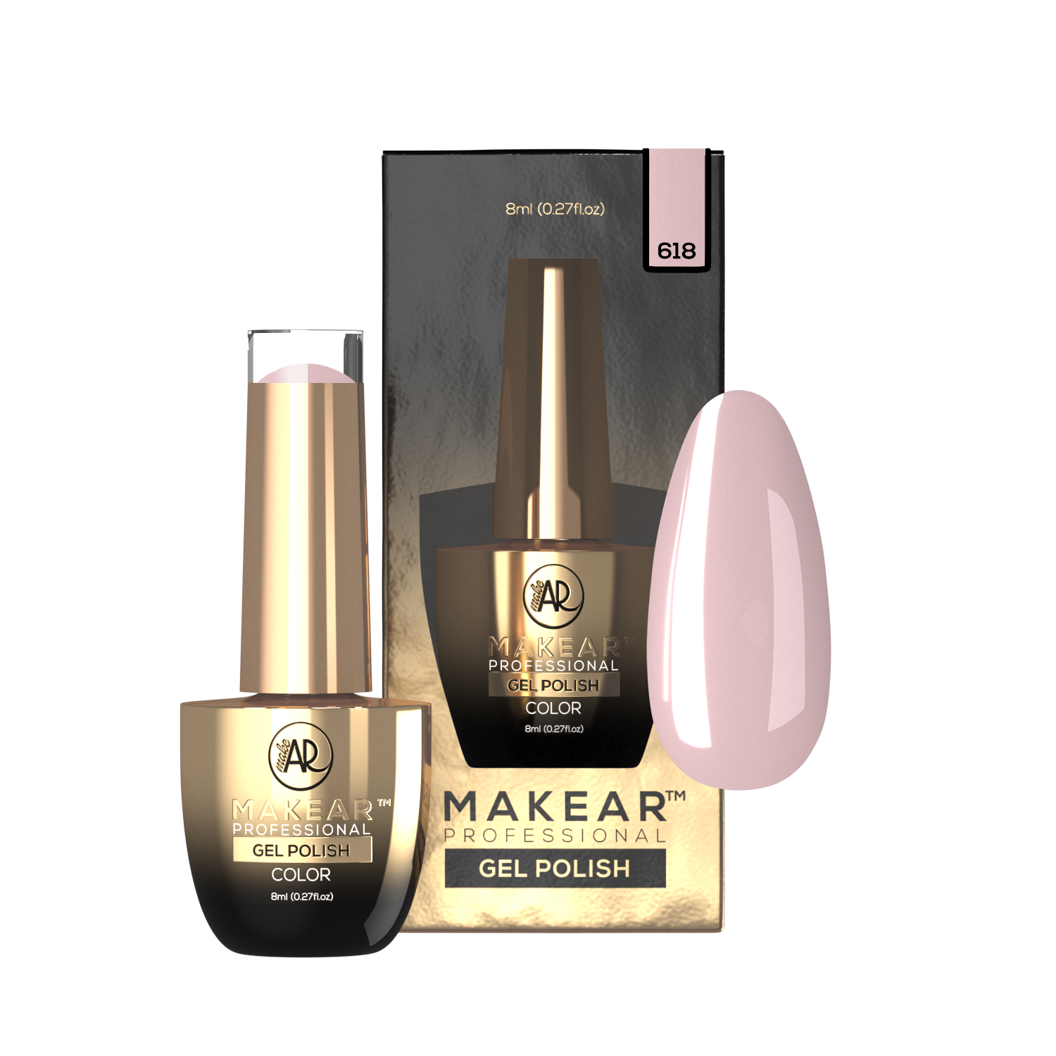 618 Lakier hybrydowy Makear 8 ml