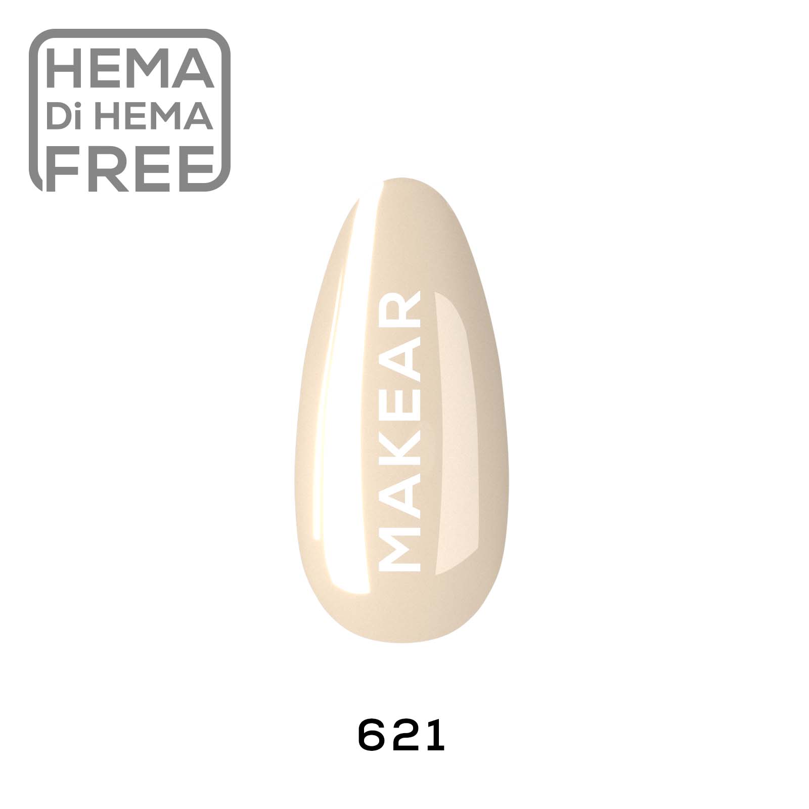 621 Lakier hybrydowy Makear 8 ml