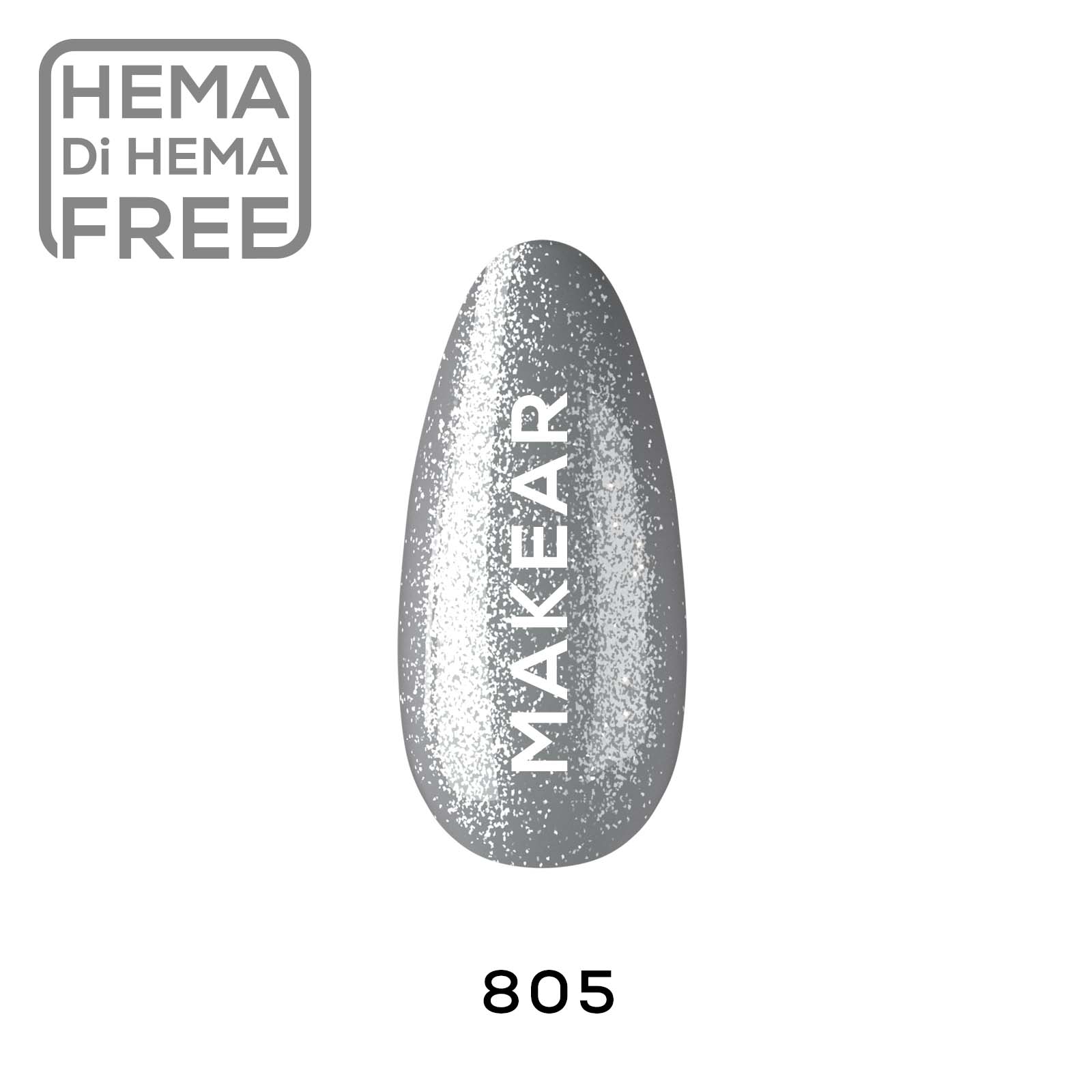 805 Lakier hybrydowy Makear 8 ml