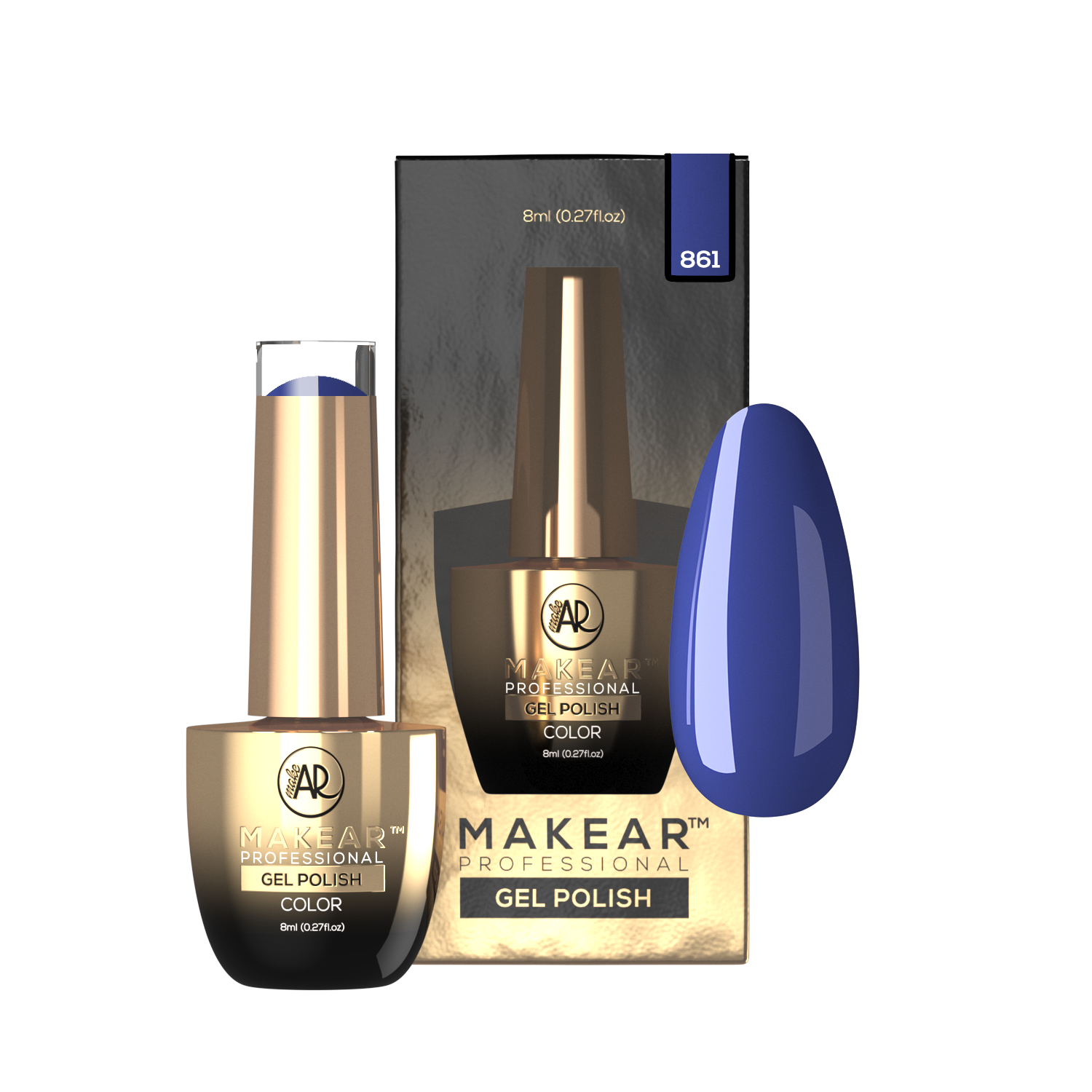 861 Lakier hybrydowy Makear 8 ml