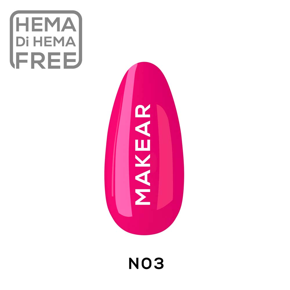 N03 Lakier hybrydowy Makear 8 ml