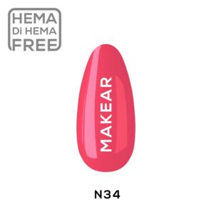 N34 Lakier hybrydowy Makear 8 ml