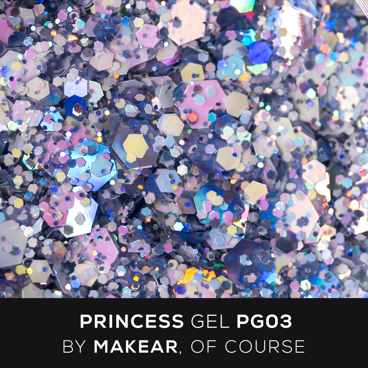 Princess Gel Blue PG03 - Żel do zdobień 5ml