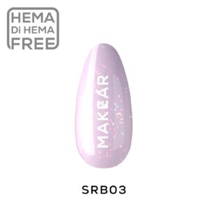 SRB03 Sparkling Rubber Base Makear 8 ml