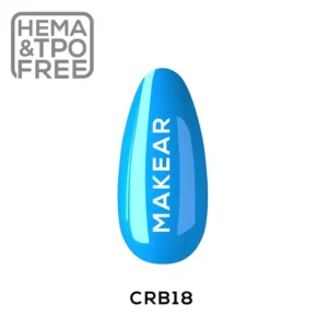 Rubber Base CRB18 Lagoon Blue Makear  8 ml