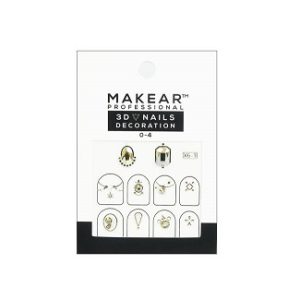 04 Naklejki do paznokci 3D Makear