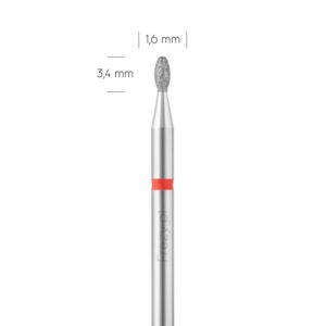 Frez do skórek Oliwka 1.6 mm czerwony