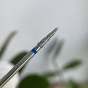 Frez do skórek stożek zaokrąglony 2.5 mm niebieski