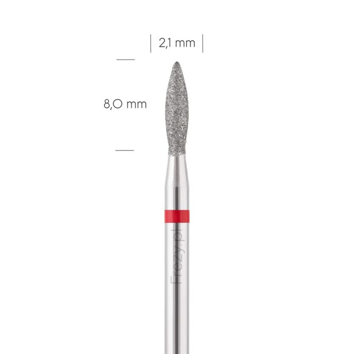 Nagelfrees Vlam 1.6 mm rood