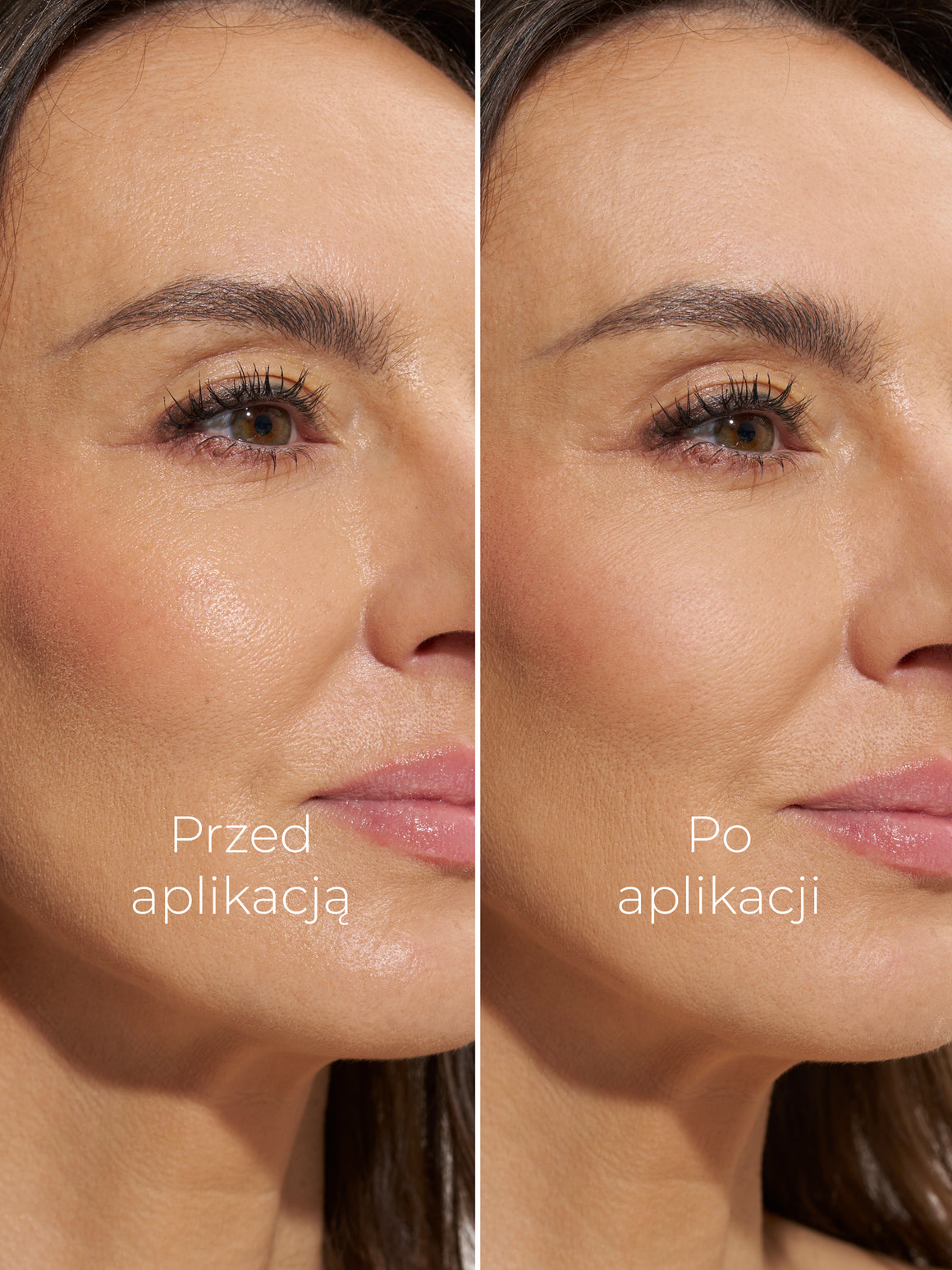 Sypki puder do twarzy z efektem blur Swederm - obrazek 3