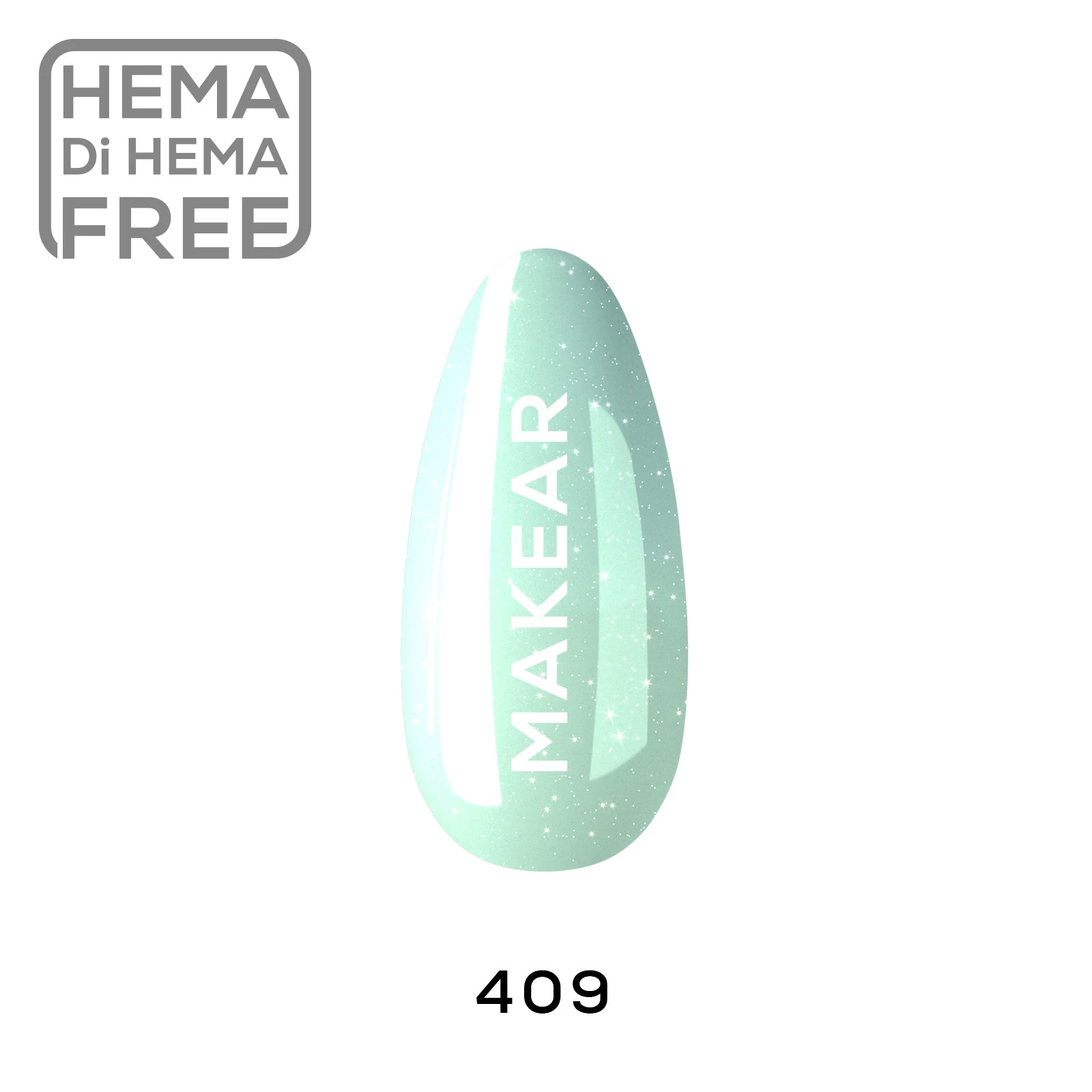 409 Lakier hybrydowy MAKEAR 8 ml - obrazek 4